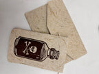 Frameable Note Cards ~ artisanal paper handcrafted from corn husks