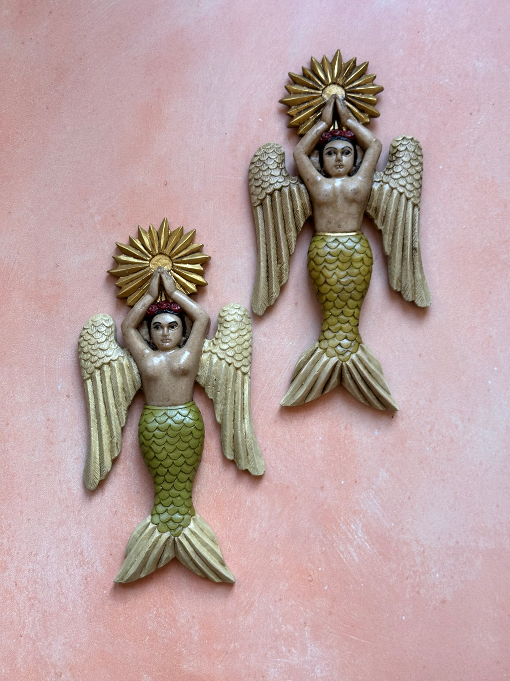 Sirena con alas