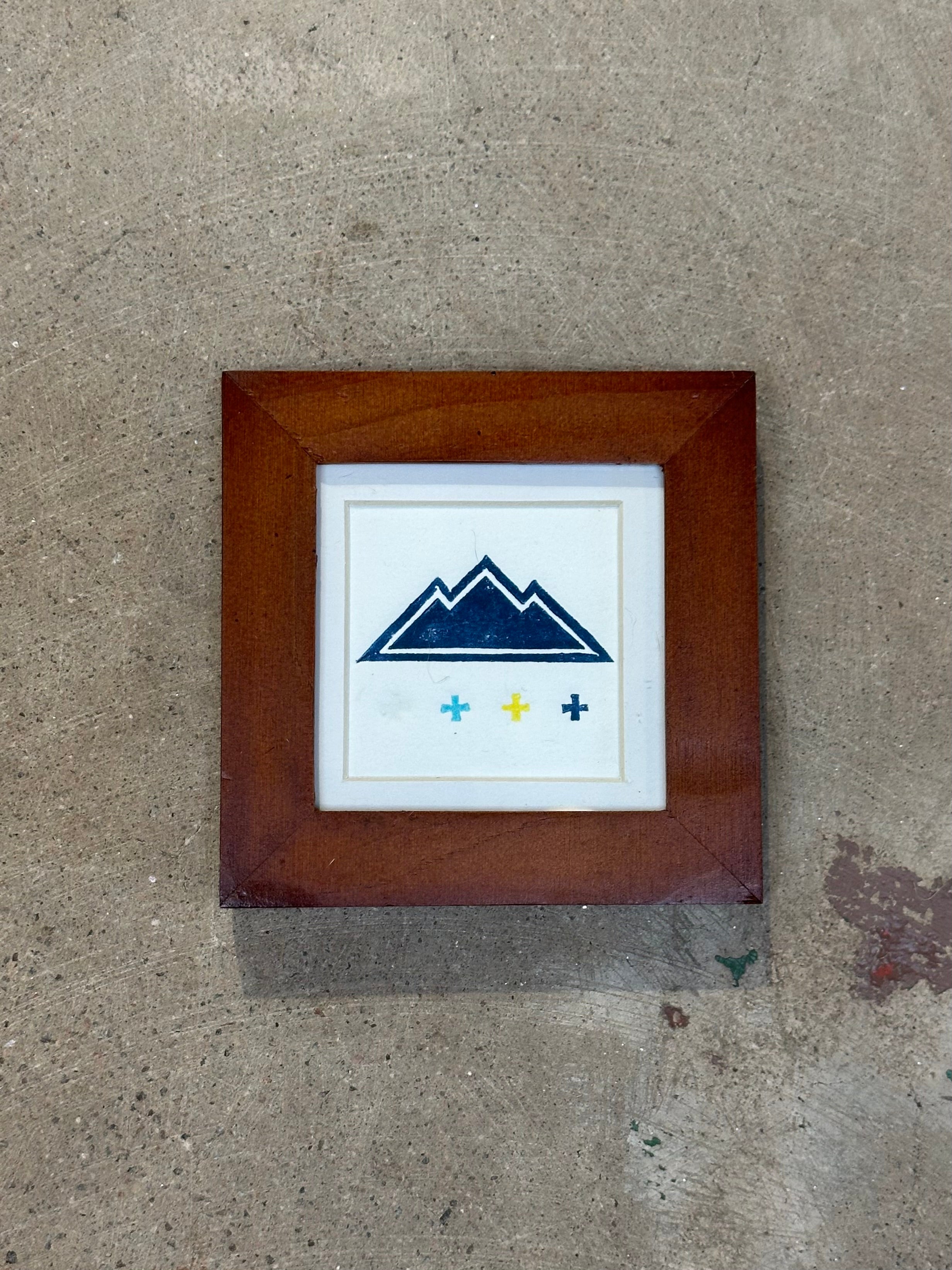 Mountain - Relief Printing Collection