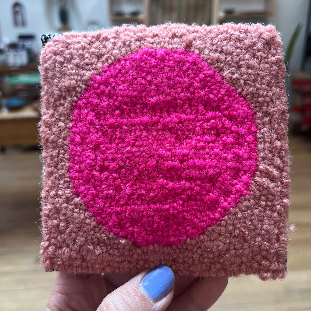 Coasters - pink & watermelon