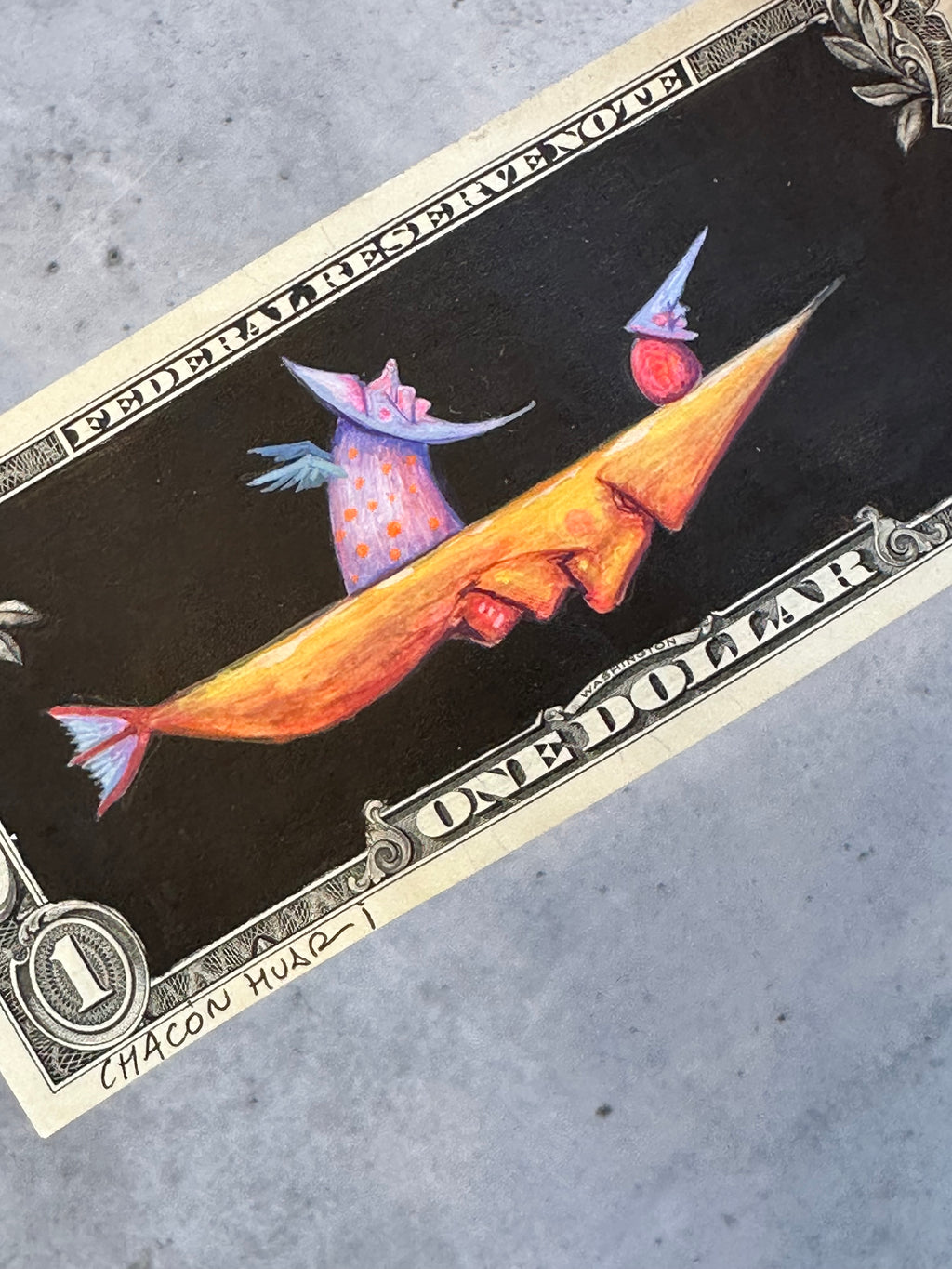 Dollar Migrante - Original illustrations - Framed