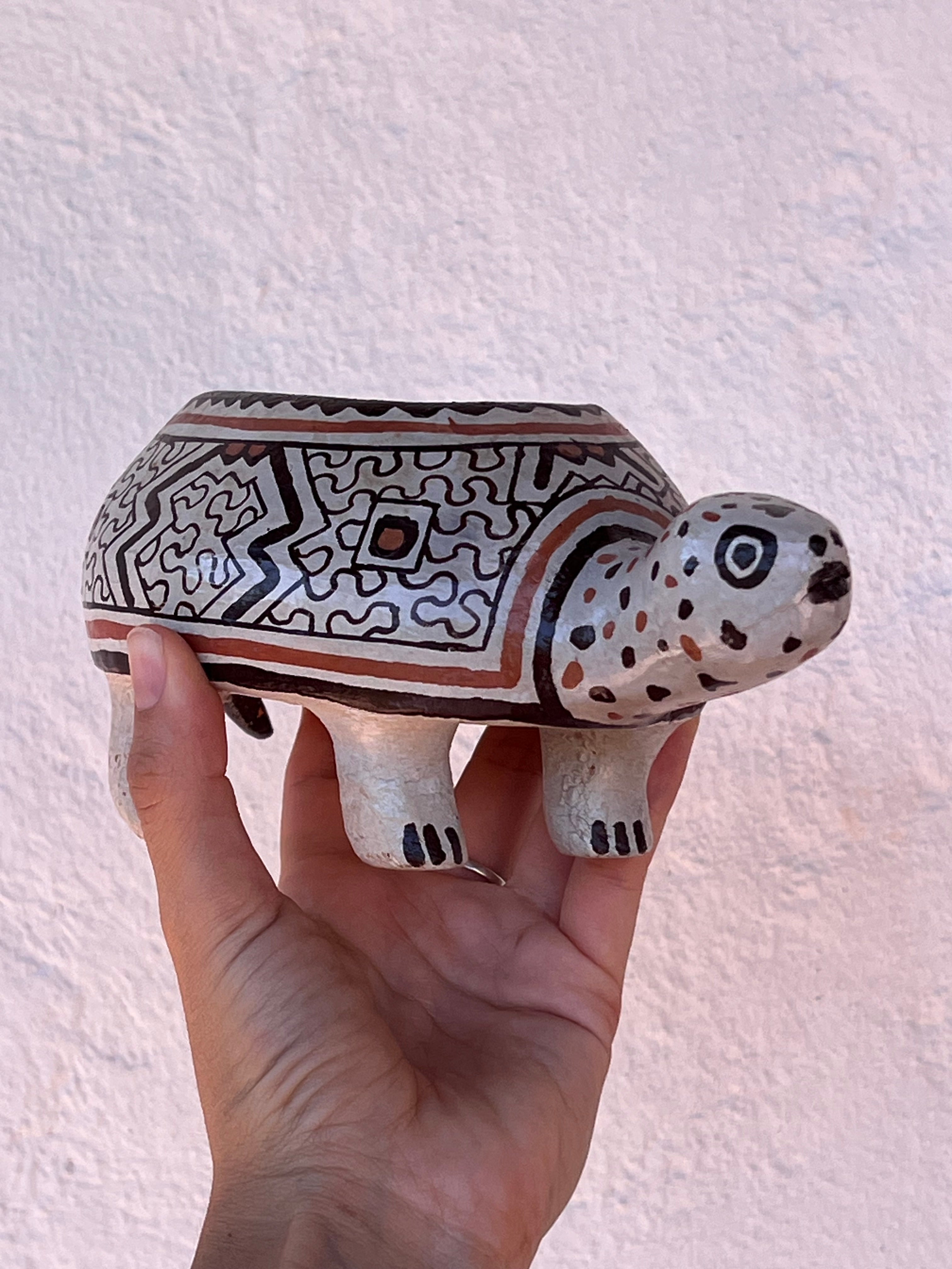 Shipibo Ceramic ~ Turtle bowl