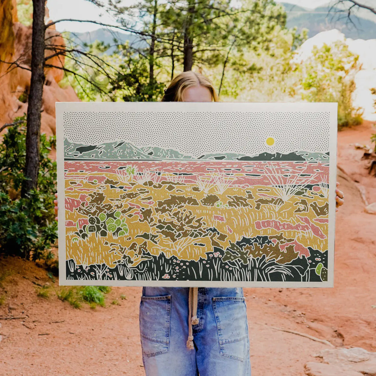 New Mexico Desert Landscape - two sizes