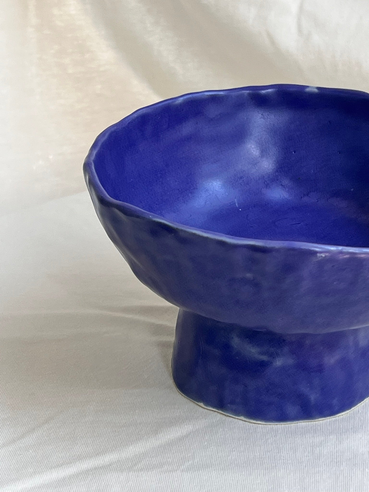 Blue - Fruit bowls Pedestal