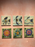 Tiles - Flowers & Fishes