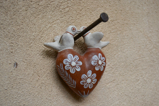 Little heart with birds - wall