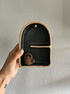 Small Treasure Shelf - Charcoal