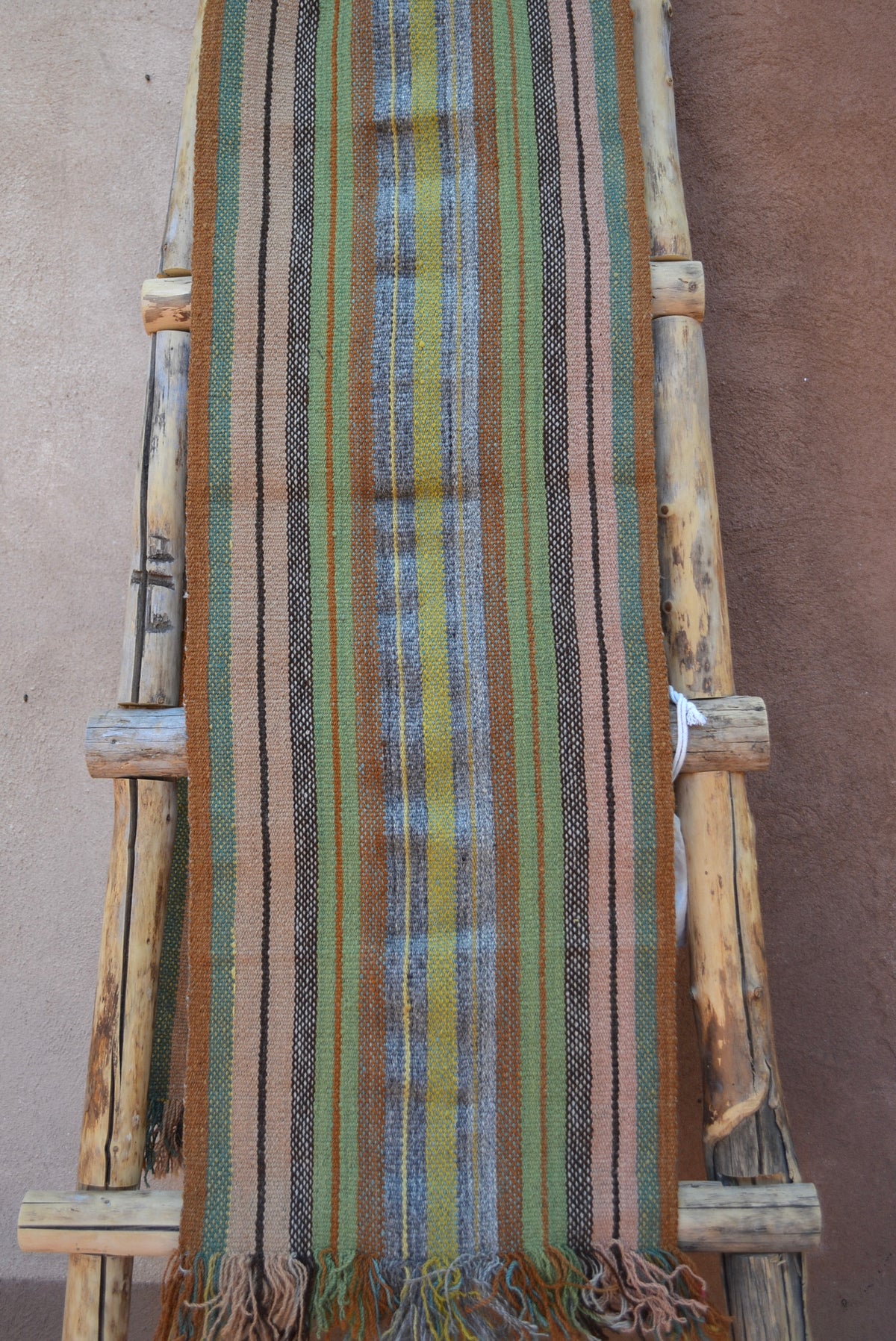 Table Runner Multicolor - Natural Dyed and 100% sheep wool