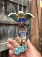 Long Tail Hummingbird - Flower design