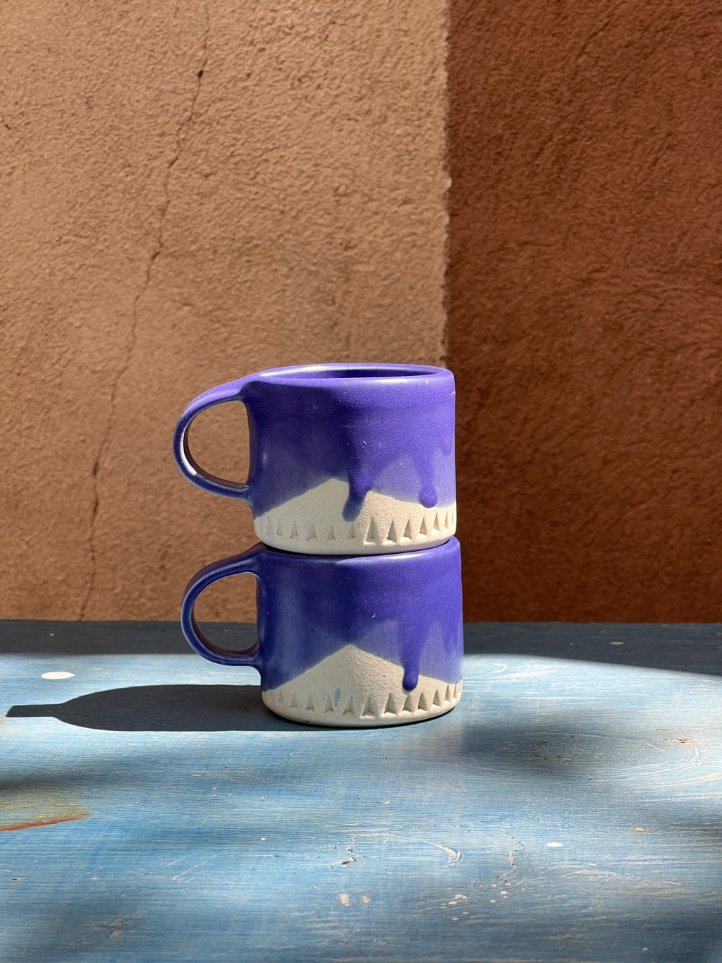 Blue & white Mug ~ Two versions