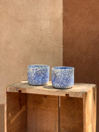 Blue Speckled - Ceramic Thumb Cup