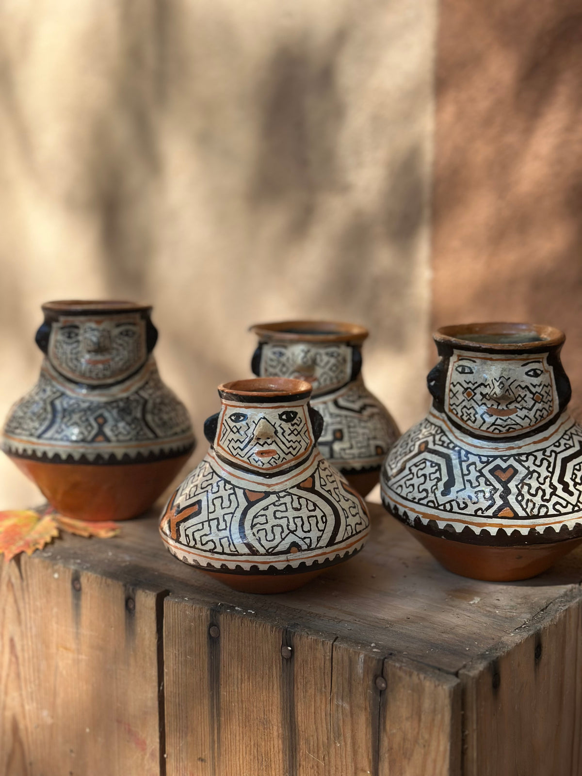 Shipibo Ceramic - Vessel with Face