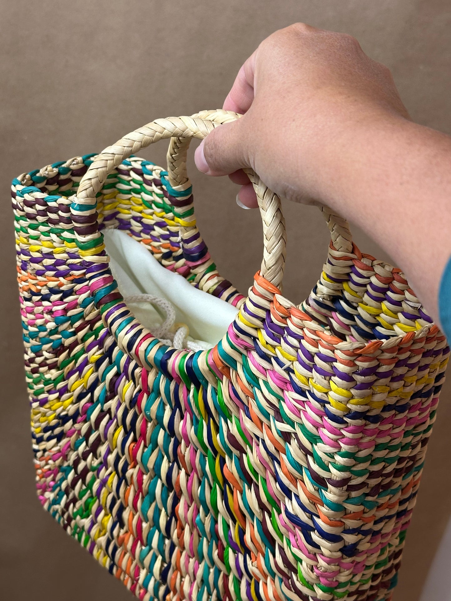 Handbag baskets ~ Little Rectangles