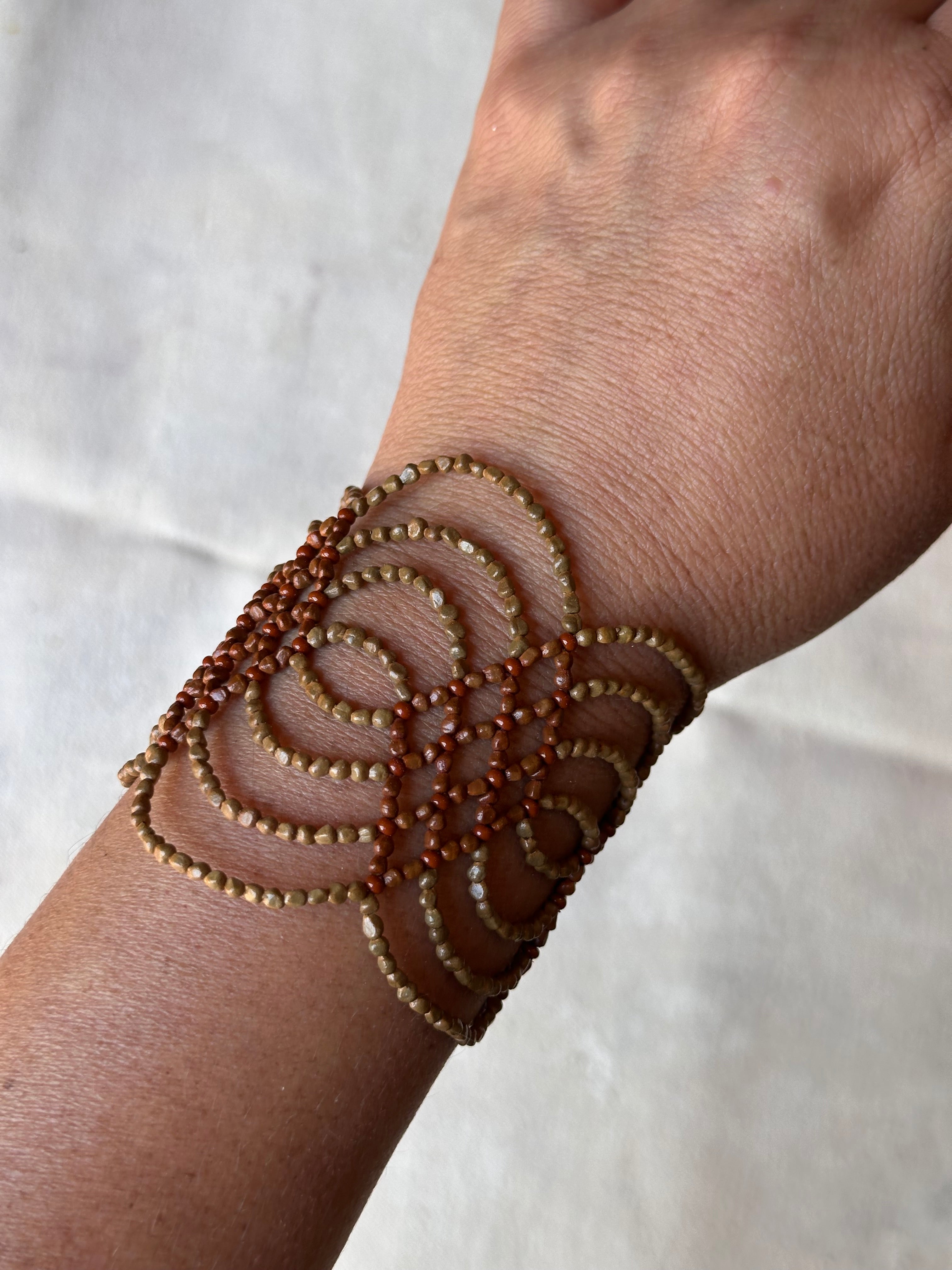 Bracelet Ikish - Sand & Clay