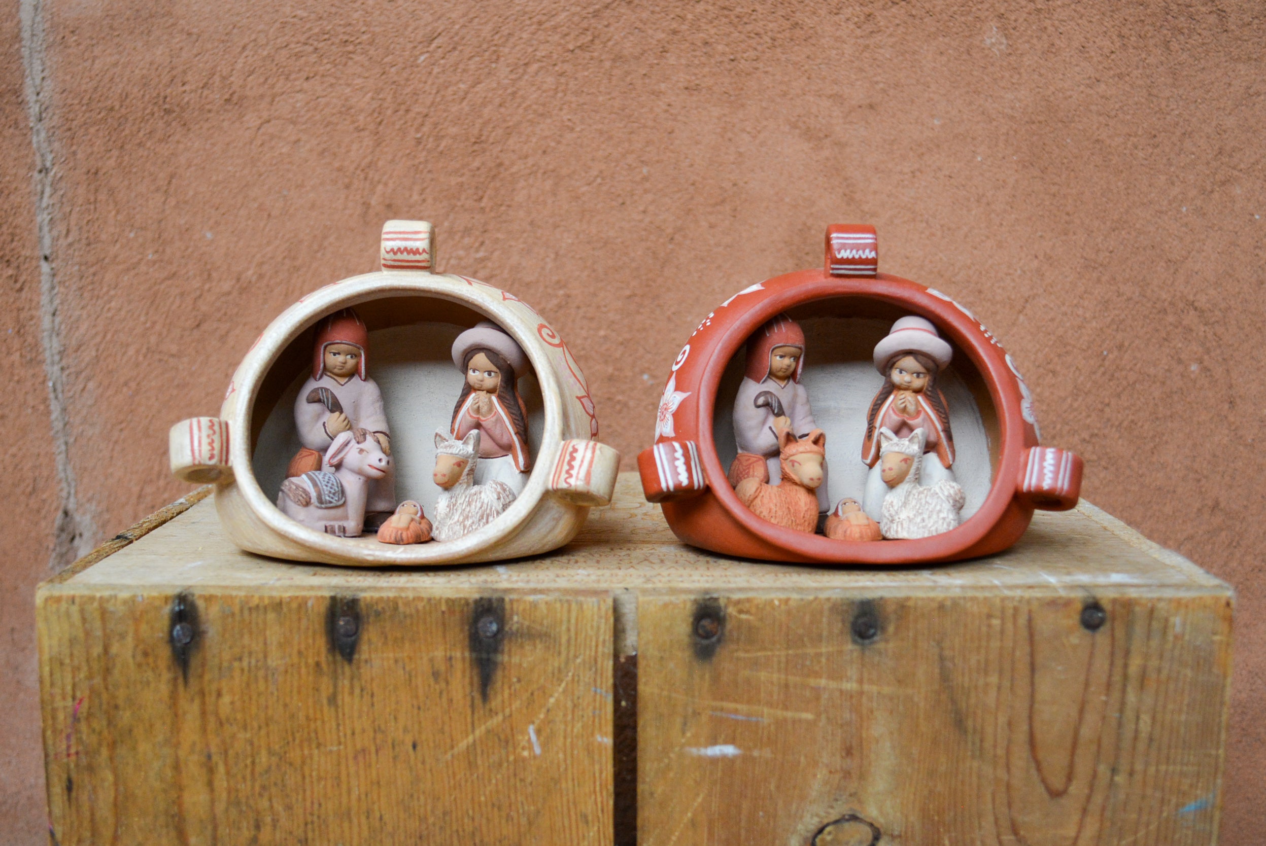 Pot ~ Nativity Scene