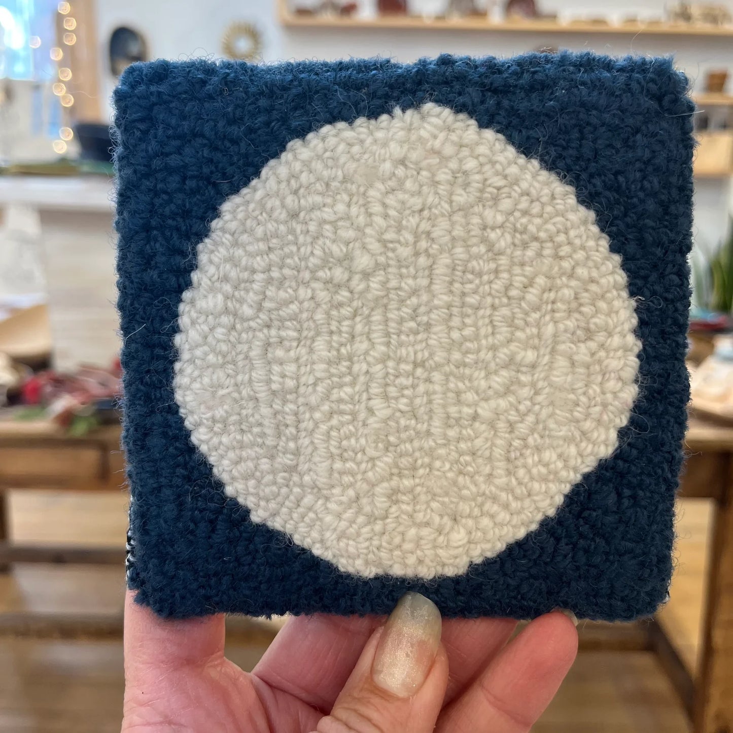 Coasters - blue & white