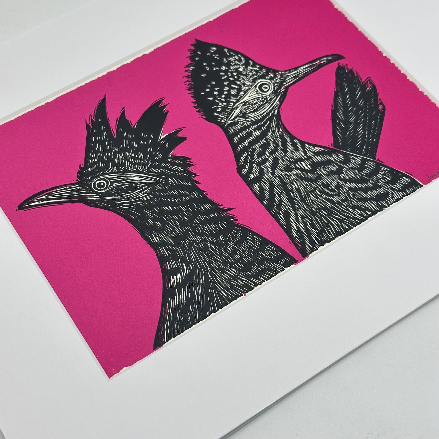 Double roadrunner ~ fuccia ~ 8x10