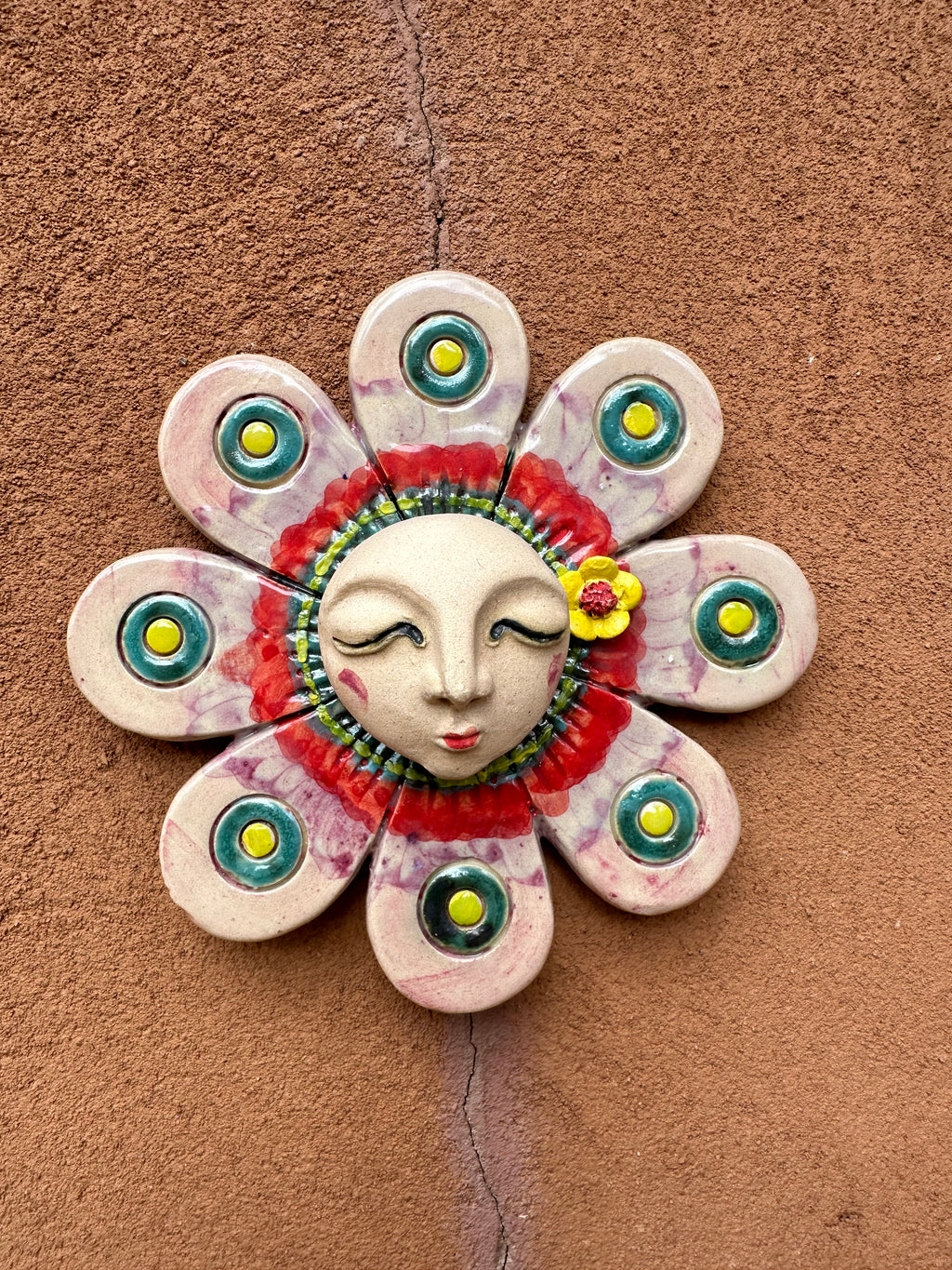 Flower Wall Art - Ceramic