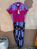 Screenprinted jumpsuit ~ X-Large
