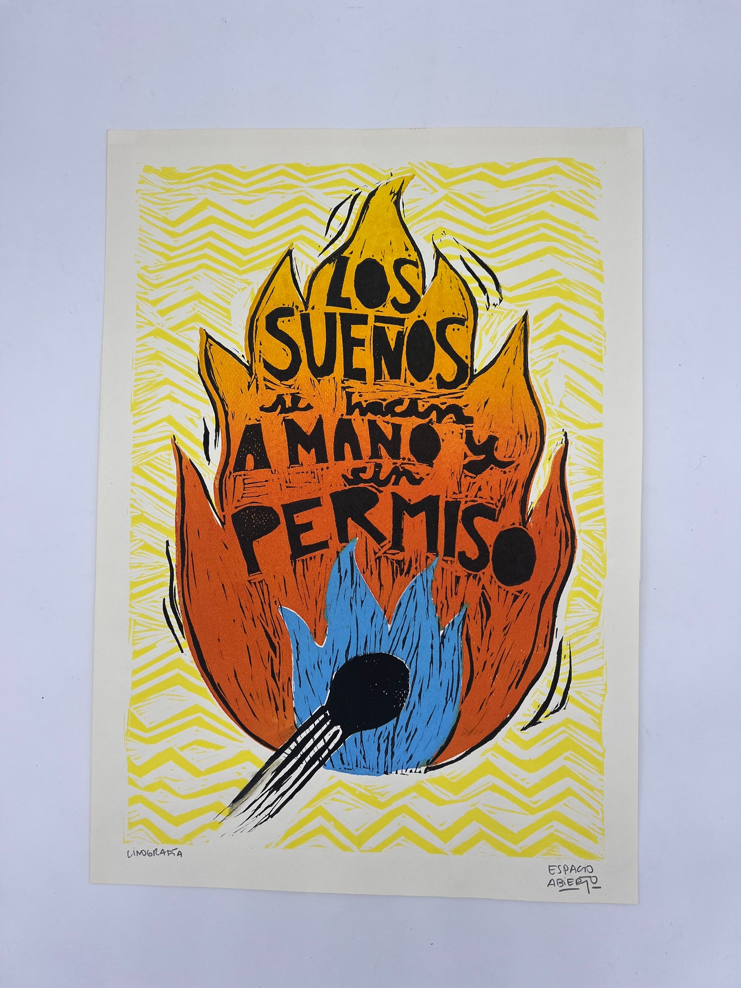 Los sueños se Hacen a Mano y Sin Permiso