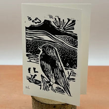 Load image into Gallery viewer, Hand-Printed Bluebird Greeting Cards - Set of 5
