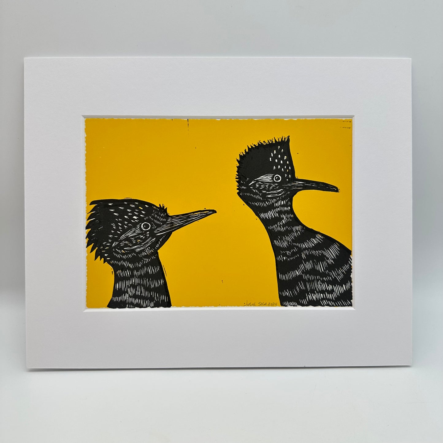 Double roadrunner ~ yellow ~ 8x10