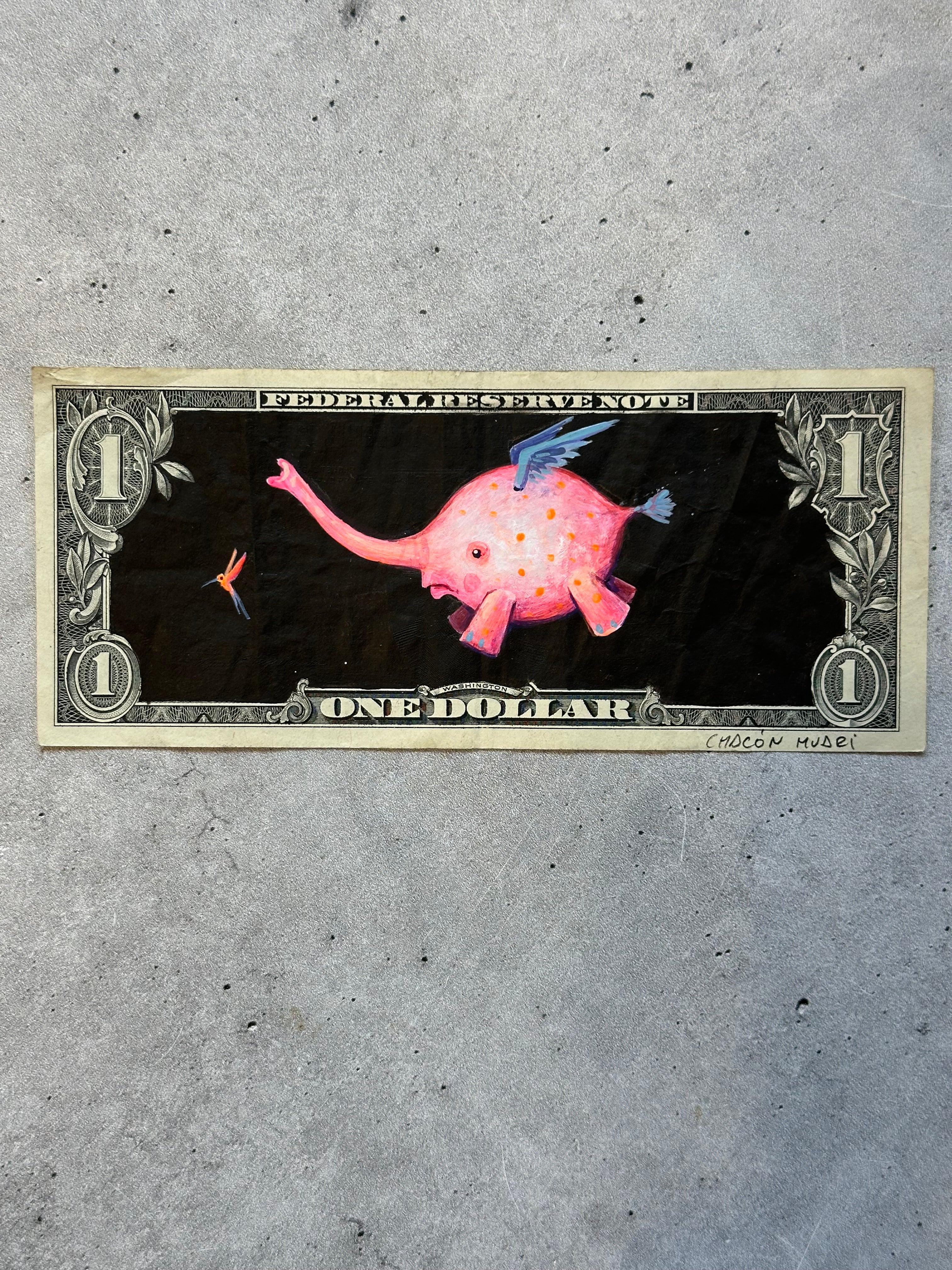Dollar Migrante - Original illustrations - Framed