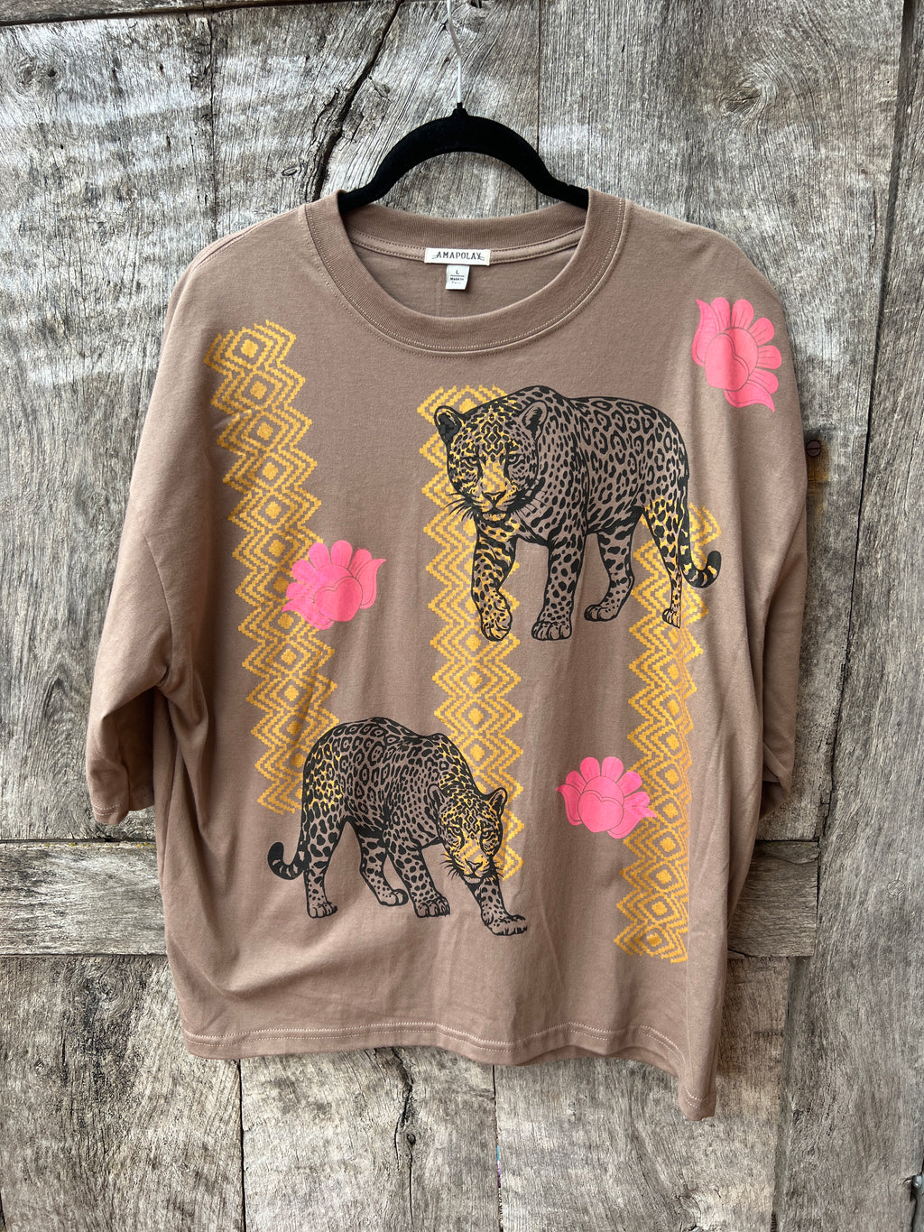 Boxy TShirt - one of a kind - Large