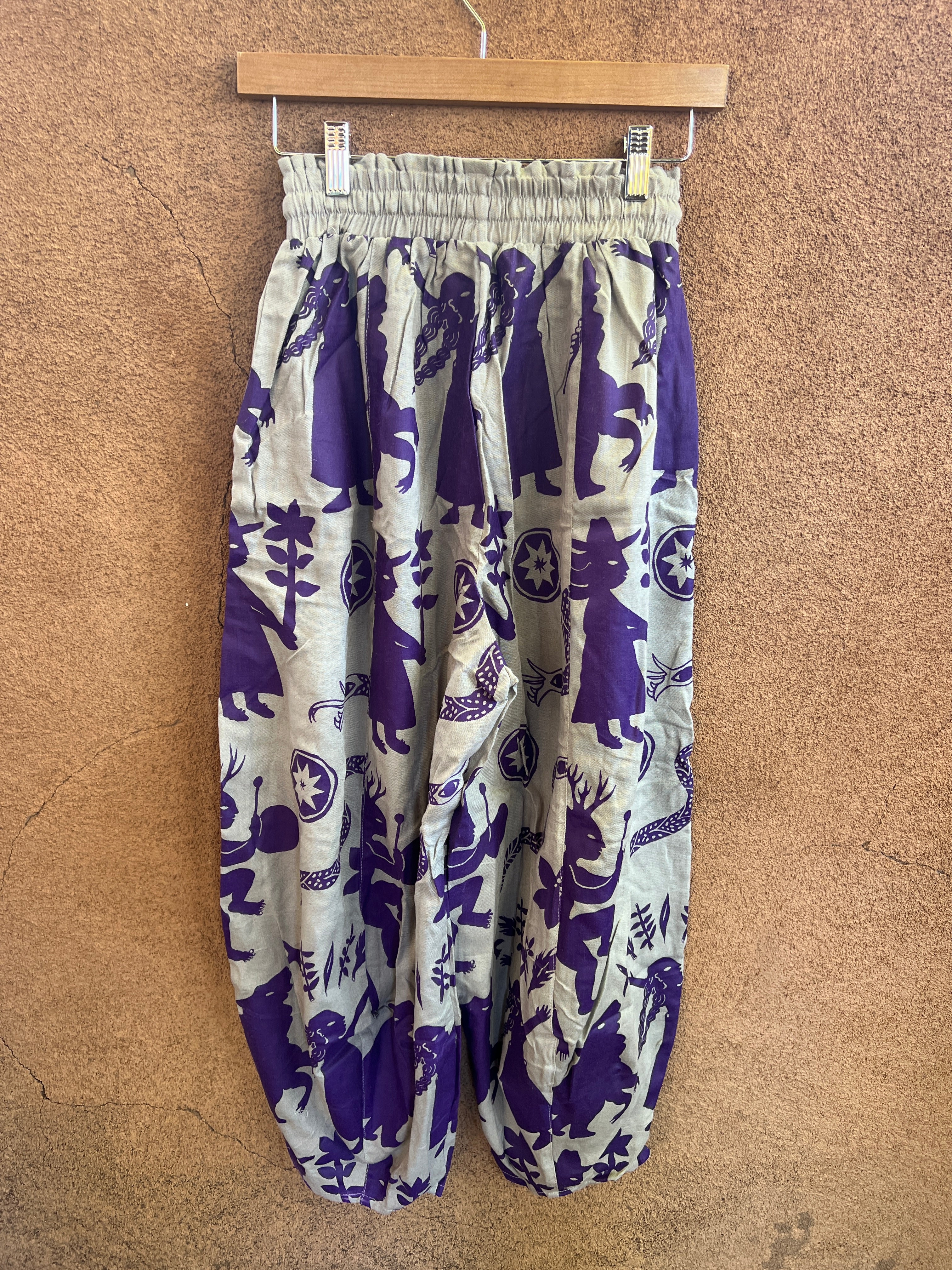 Jogger Pants • Small • Screen Printed