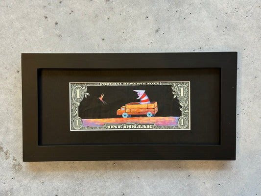 Dollar Migrante - Original illustrations - Framed