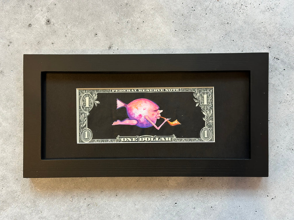 Dollar Migrante - Original illustrations - Framed