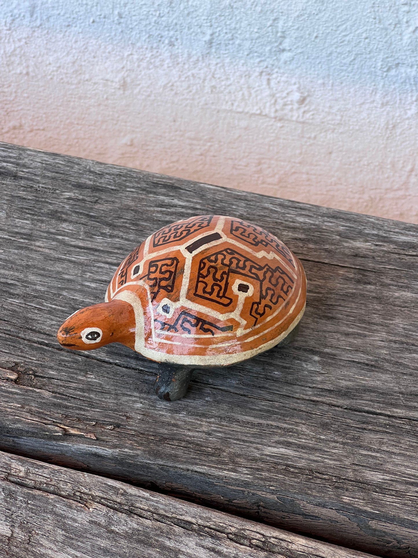 Shipibo Ceramic Turtle - three versions