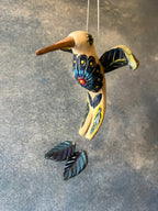 Long Tail Hummingbird - blue Wings