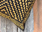 Square Pillowcases ~ Natural dyed and Hand painted.