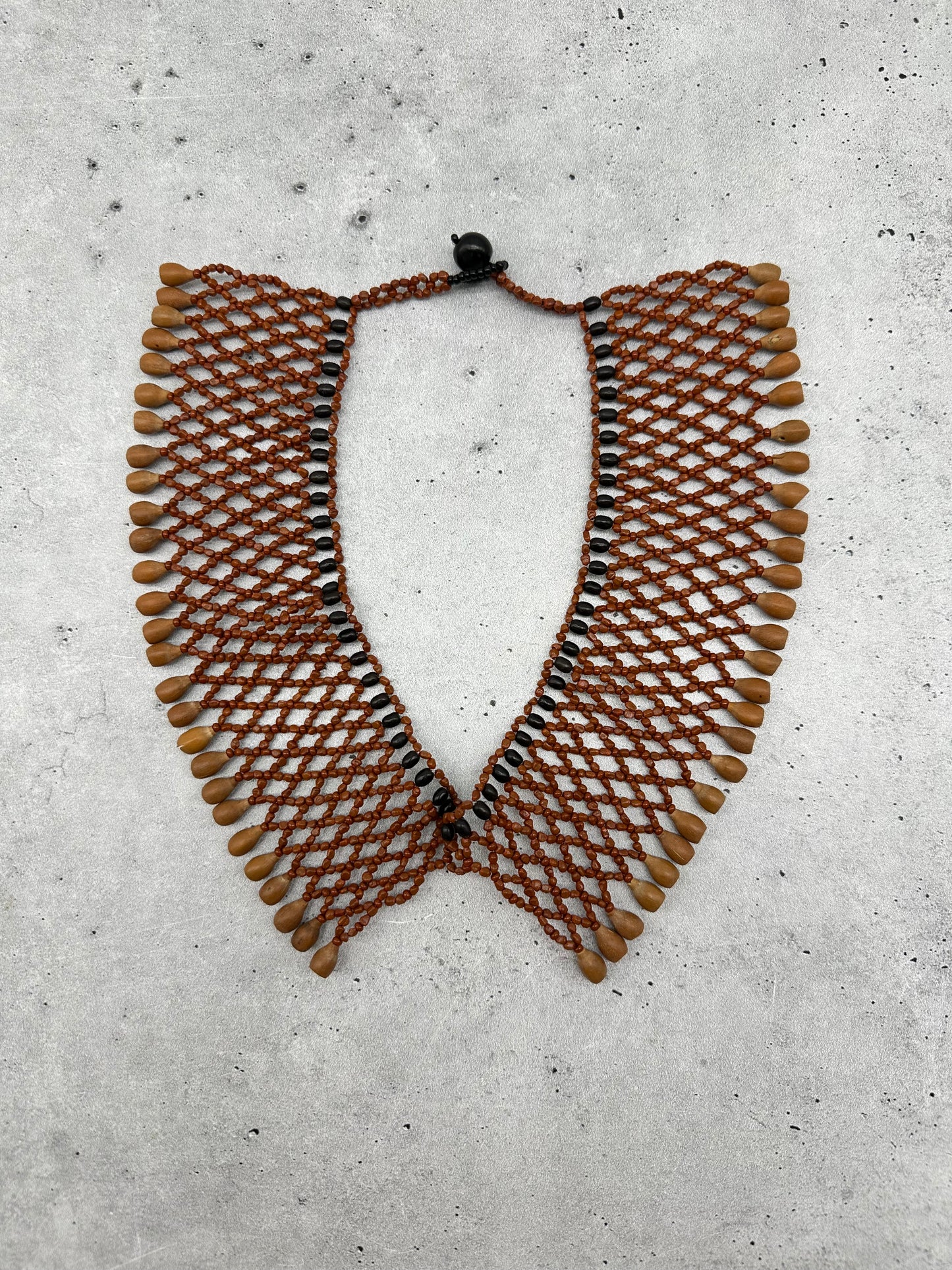 Collar Necklace “Nunkui” - mixed seeds ~ Amazonian jewelry