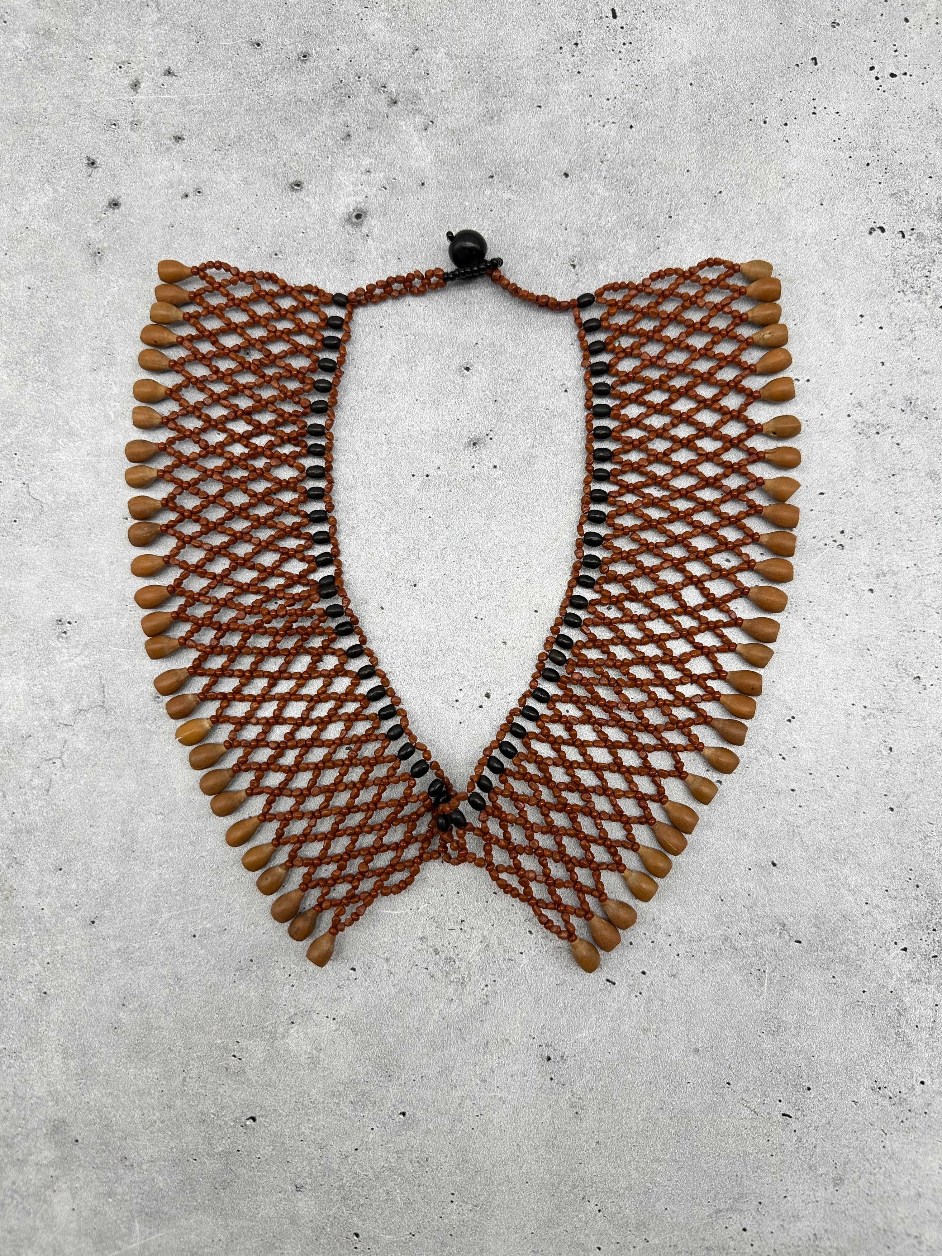 Collar Necklace “Nunkui” - mixed seeds ~ Amazonian jewelry