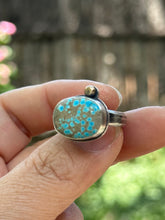 Load image into Gallery viewer, Royston Turquoise ring - Sterling Silver - size 5.5
