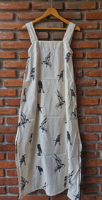 Maxi Dress • XL• Screen Printed