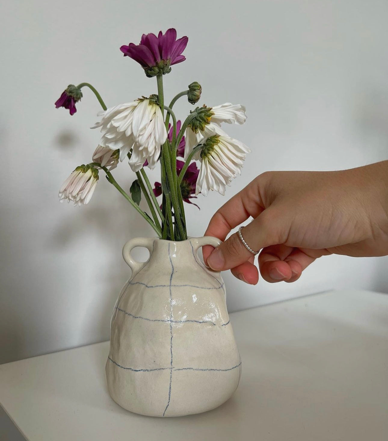 Blue Crayon - Bud Vases - Two sizes