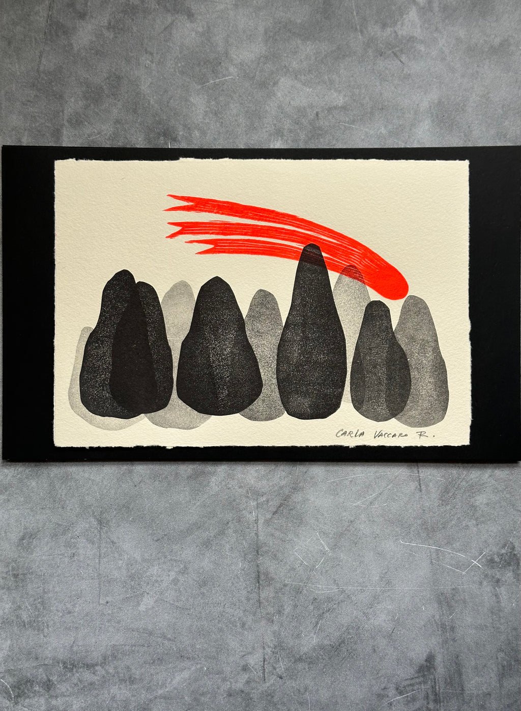 Serie Paraiso Andino - Lino Print 7” x 10.5”