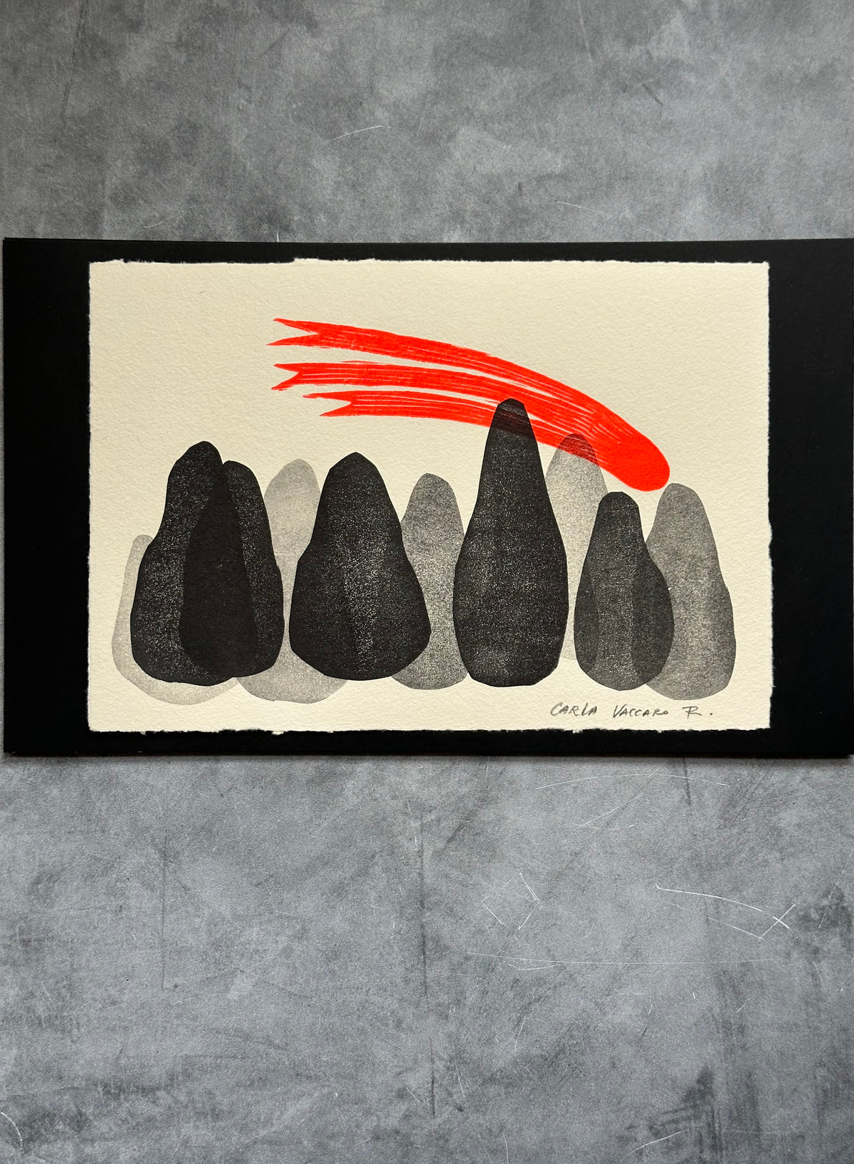 Serie Paraiso Andino - Lino Print 7” x 10.5”