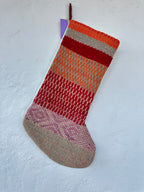 Stockings - solid color back - upcycled Andean Textiles