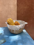 Off White Speckled - Ceramic Serving Bowl - Medium Size