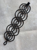 Bracelet Ikish - Black ~ Narrow version
