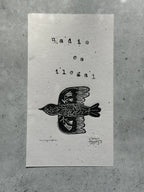 “Nadie es Ilegal” Small Linocut