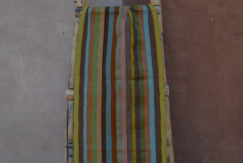 Table Runner Multicolor - Natural Dyed and 100% sheep wool