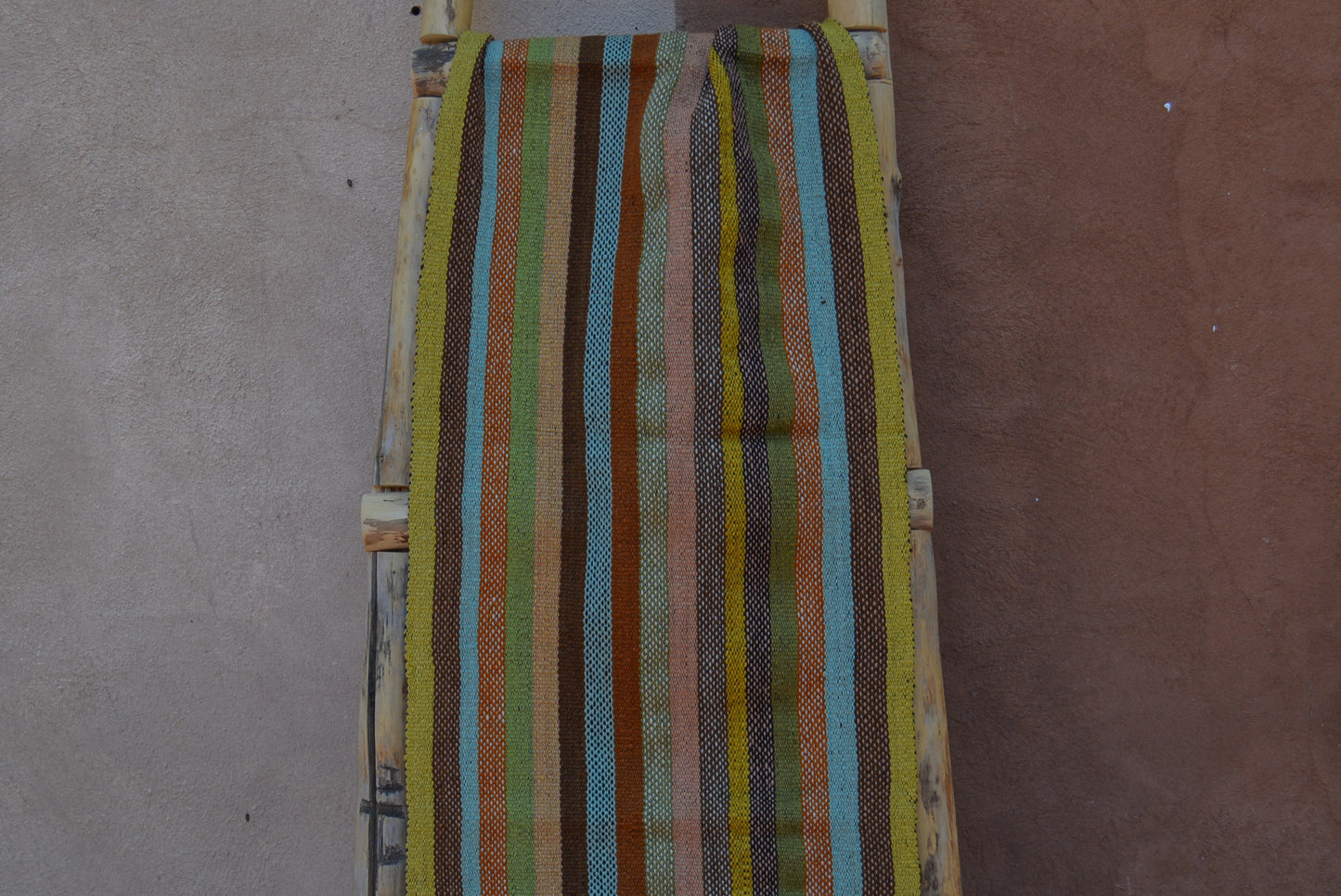 Table Runner Multicolor - Natural Dyed and 100% sheep wool