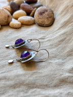 Amethyst & Sterling Silver Earrings