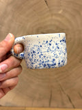 Speckled Blue Espresso Mugs