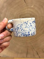 Speckled Blue Espresso Mugs